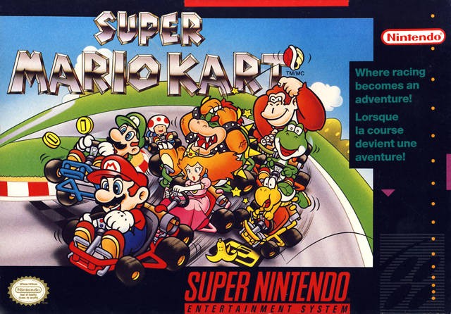 Super Mario Kart (1992) - Cover
