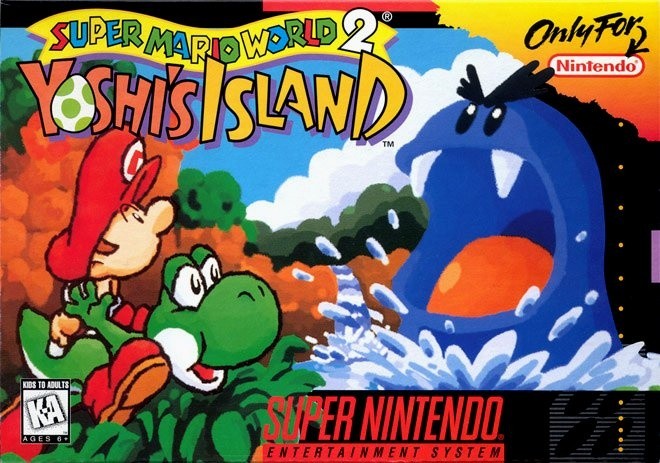 Super Mario World 2: Yoshi's Island (1995) - Cover