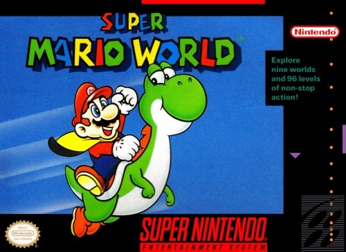 Super Mario World (1990) - Cover
