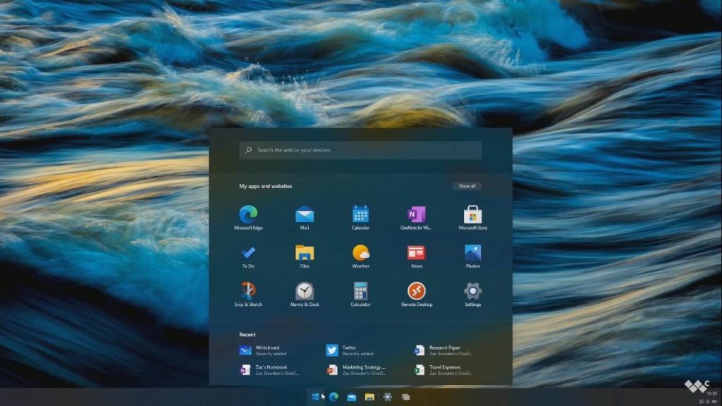 Windows 10X: Leaked system visuals and features [video]