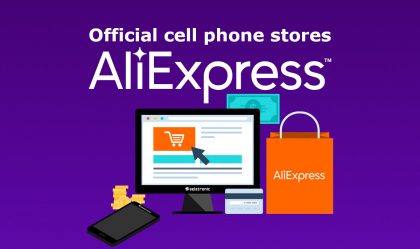 Imagem de Official or secure mobile phone stores to buy on AliExpress
