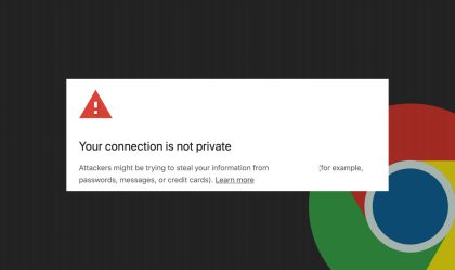 Imagem de Your connection is not private – Chrome users are experiencing this error!