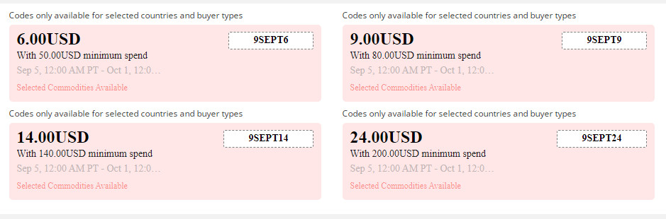 AliExpress Promo Codes Page: Always up to date! | Seletronic