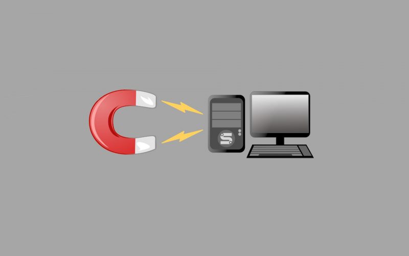 Imagem de Can you put a magnet in the computer case?