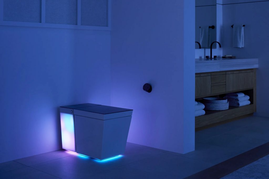 High-tech toilet costs more than 11 thousand has Alexa and many functions
