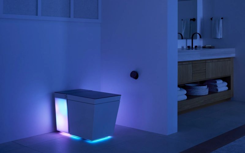 High-tech toilet costs more than 11 thousand has Alexa and many functions