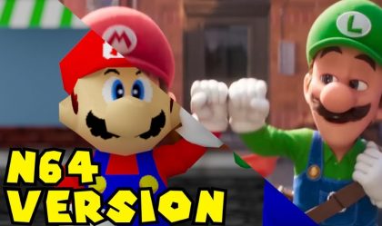 Imagem de Super Mario Bros Movie Trailer Remade With Super Mario 64 Graphics