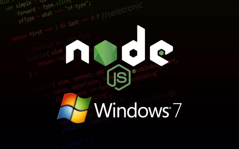 How to install Node.js on Windows 7? Learn Now!