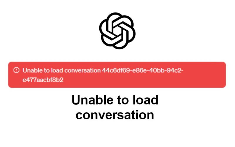 ChatGPT: Unable to load conversation – What is it and how to solve it?
