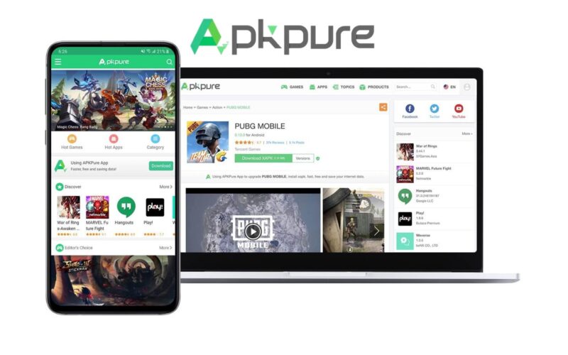 APKPure website down: Android download site is experiencing problems